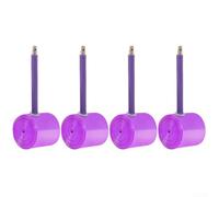 Para tubo interior de bicicleta de grava, 700 C, 46 g para diseño de TPU, compatibilidad con 35C a 50C, ofrece una absorción de impactos y rendimiento superiores (4 piezas SV65)