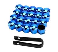 para tuercas de rueda de coche,Cubierta para pernos de tuerca de rueda,Juego de Tapa de perno - Cubierta antipolvo de repuesto de 17mm, 19mm y 21mm, para tuercas de neumáticos, 20 unidades, decoracion