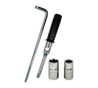 Para tuercas de rueda | Kit de extracción de neumáticos de 4 vías | Kit de reparación de automóviles agarre antideslizante herramienta mantenimiento vehículos extracción rápida coche