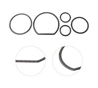 Para Tundra 07-13 fibra de carbono 5 piezas Tundra Características Estado Nuevo 2Fácil instalación con cinta en la parte posterior. Gracias por tu comprensión