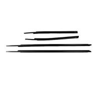 Para Tundra Para Crew Max 2007-2018 2/4 Puertas Burletes Exteriores Para Ventanas Cintas Sellado Vidrio(2 Doors)