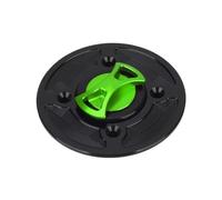 Para Tuono V4R Para Caponord 1200 RSV1000 RSV4 R Para Factory Tapa De Depósito De Combustible CNC Para Motocicleta Cubierta De Gasóleo POMPOMPUR(Verde)