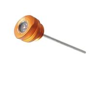 para Turismo para Carretera para Calle para Glide para FLHXSE para FLTRXSE Varilla Nivel Aceite Motocicleta con Indicador Temperatura Aceite Varilla(Orange)