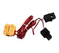 Para Tuya Compatible 2 Canales Medidor de Energía Bidireccional 80A Tipo Abrazadera Monitor kWh con Tiempo Real Voltaje Corriente Seguimiento de Potencia (B)