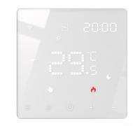Para Tuya for Zigbee Termostato inalámbrico para calefacción por suelo radiante con comandos de voz y seis intervalos de tiempo diarios para una gestión eficiente del calor (WZWH)
