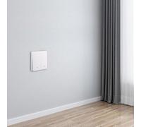Para Tuya para interruptor de escena inteligente ZigBee 3.0, interruptor de escena inalámbrico, controlador de botón, colocación flexible, para espacio de vida inteligente moderno (1 gang)