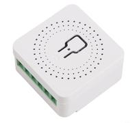 Para Tuya para módulo de automatización de interruptor inteligente con clasificación de 10 A, control de 2 bandas, 2 vías, soporta aplicación Smart Life y comandos de voz (interruptores