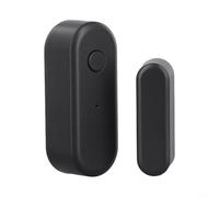 Para Tuya para Zigbee Sensor de contacto para puertas y monitoreo de estado en tiempo real compatible con Tuya Smart Hub (negro)