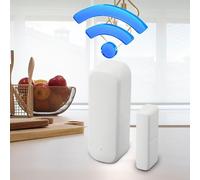 Para Tuya para Zigbee Sensor de Imán de Puerta Interruptor de Contacto para Puertas Cajas Fuertes y Garajes con Notificaciones de Aplicación Móvil (WIFI)
