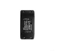 Para TUYA WiFi Smart Switch Relay para Mini DIY para Smart Home, para ALEXA, función de temporizador, ABS, blanco (negro)