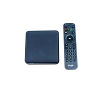 Para TVIP 605SE 4K HD Set Top TV Box para Linux para Android Amlogic S905X H.265 HDR 2.4G 5G WiFi A Enchufe UE