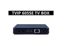 Para TVIP 605SE 4K HD Set Top TV Box para Linux para Android Amlogic S905X H.265 HDR 2.4G 5G WiFi B Enchufe Estadounidense