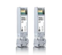 para Ubiquiti Unifi UF-MM-10G, 10GBASE-SR SFP+ Transceiver, 10G SFP+ a LC módulo multimodo de Fibra Also Compatible con Cisco SFP-10G-SR, Mikrotik S+85DLC03D, Meraki, Netgear, D-Link y más,2pack