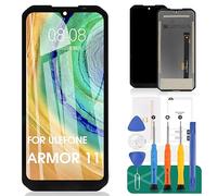 Para Ulefone Armor 11 5G pantalla de repuesto para Ulefone Armor 11 5G pantalla LCD para Ulefone Armor 11 5G pantalla táctil W-V750BN kits de reparación de montaje digitalizador (negro)