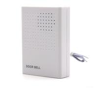 Para un cómodo timbre seco que funciona con pilas con sonido claro Ding Dong, elección perfecta para instalaciones domésticas sin cables