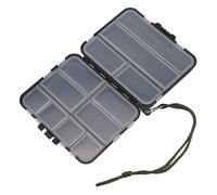 Para una durabilidad y robustez. Construido con material plástico, nuestra caja de aparejos es resistente y duradera, capaz de soportar la presión y resistir la rotura de larga duración.