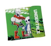 para Under.ta-le Cartera Juvenil Chico Anime, Carteras de Doble Pliegue Delgada, para Niños Niña Fanáticos del Anime Billetera(A3)