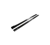 para Universal 8 Uds 2m/2,18 M Extensión Faldón Lateral Placa Basculante Separador Labios Parachoques Faldones Laterales(Old Glossy Black2)