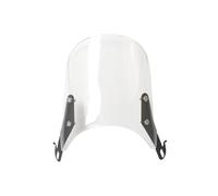para Universal Motocicleta Compacto Deporte Deflector De Viento Parabrisas 4-7 ''Faro Deflectores Marco Medio Parabrisas