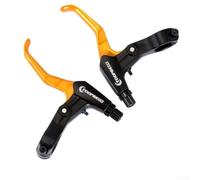Para V-Brake diseñado LeFor Ver para bicicletas hecho de aluminio forjado con mango extendido para mejorar el posicionamiento de la mano Ved (dorado)