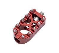 para V-Rod para Softail para Heritage Night Train para Sportster para Palanca Cambios Motocicleta Personalizada Clavija Cambio Motocicletas Clavijas De Pie Pedales(F Red)