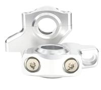 para V-Strom 250 para V-Strom 650 para DL 650 para V-Strom 1000 para DL 1000 Elevadores De Manillar De 22 Mm Y 7/8" Moto Manillar Riser(Matte Silver)