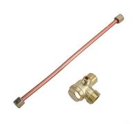 Para válvula de retención de compresor de aire con tubo de cobre para mejorar la gestión de la presión de aire (200 mm)