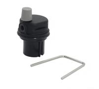 para válvula de Ventilación Automática para Hidráulico para | Material plástico para robusto, para resistencia duradera, color negro, para compacto, para ideal calderas murales
