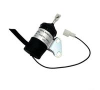 Para válvula solenoide de corte de 12 V CC compatible con Kubot para uso en aplicaciones diésel y motor en equipos agrícolas