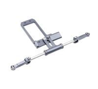 Para Vanquish Para Phoenix VS4-10 F10 1/10 Soporte Servo BAT Aluminio Enlace Dirección Hidráulica A Escala Eje Pórtico Orugas RC Mejora DIY RC Mejoras(Titanium)