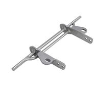 Para Vanquish VS4-10 Para Phoenix 1/10 Ultra Duro Aleación De Titanio Parachoques Trasero Delantero Soldadura Manual Barra RC Crawler Actualización Parachoques Mejoras Rc(Rear)