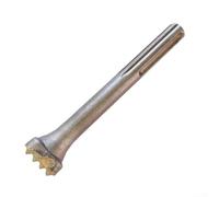 Para vástago SDS MAX, martillo eléctrico, broca cuadrada de cincel, cabeza de 16 dientes para piedra de hormigón, herramienta de perforación de demolición de pared, plata