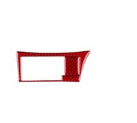para Vauxhall 2004-2010 Volante A La Izquierda O A DerechaAdhesivo Embellecedor del Panel Guantera Molduras Interiores(LHD Red)