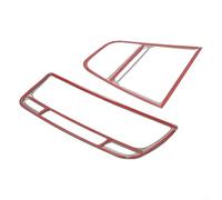 Para Vauxhall para MOKKA Marco decorativo de ventilación de aire de 2013 a 2016, acero inoxidable compatible con coches (B)