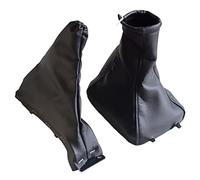 para Vauxhall para Opel para Astra G 1998 1999 2000 2001 2002 2003-2010 Funda Bota Polaina de Engranaje Cubierta de Freno de Mano de estacionamiento Pomo Palanca Cambios( 2pcs)