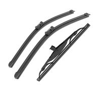 Para Vauxhall Para Opel Para Mokka 2012-2019 Juego Escobillas Limpiaparabrisas Delanteras Y Traseras (26" + 14" + 10")(2x Front 1x Rear)