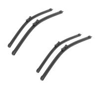 Para Vauxhall Para Opel Para Mokka 2012-2019 Juego Escobillas Limpiaparabrisas Delanteras Y Traseras (26" + 14" + 10")(4x Front wiper)