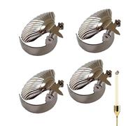 para Velas - Apagador de Vela fácil y Seguro, de Velas para el Cuidado de Las Velas | de Velas de diseño Duradero de Metal, Evita Salpicaduras de, Ideal para