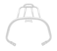 para Vespa para Sprint para Primavera 125 150 2014-2022 Parachoques Trasero Asiento Pasajero Asa Barra Agarre Portaequipajes Bolsa Estante Libros(Chrome)