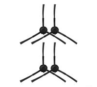 Para Vexilar W6 Robot Aspirador Cepillo Lateral Set Plástico Nylon Esquina Cepillos para Mejorar la Limpieza de Bordes Fácil Reemplazo (Paquete de 4)