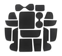para Vezel HR-V 2021 2022 HRV Posavasos Goma para con Ranura Puerta Alfombrillas Antideslizante para Tazas Almohadillas Antideslizantes Accesorios Alfombrilla Antideslizante Ranura Puerta(RHD-Black)