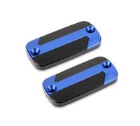 Para VFR 800 VFR800 VFR800X VFR800F Para Crosstoure Depósito Líquido Freno Delantero Moto Tapa Taza Aceite Cubierta Cilindro Maestro(1 par azul)