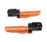 Para VFR1200F 2010-2021 VFR1200X 2012-2021 VFR800F 2014-2021 VTR250 2009-2013 Reposapiés De Ampliación Delantera Ajuste De Motocicleta Reposapiés Pedales Reposapiés(Orange)