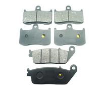 Para VICTORY Hammer 1731cc 2009-2016 Hammer 8 Ball Hammer S 2010-2016 Hammer S LE 2014-2016 Pastillas De Freno Delanteras Y Traseras Semimetálicas Para Motocicleta(Parte delantera y trasera)