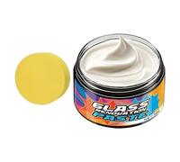 Para Vidrio - 50g Pasta para Eliminar Rayas Finas | Producto para Pulir Vidrio,para Restaurar Claridad y Brillante Eliminar Rastros de Agua Detalle Automotriz Camiones Autocaravanas Pintura