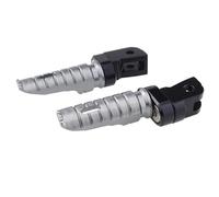 para Vitpilen 250 Vitpilen 401 19-21 para Svartpilen 250 para Svartpilen 401 19-21 Estribos Pasajero con Pedal Trasero Aluminio Reposapiés Delanteros(Short Gray)