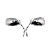 Para Vmax Para VIRAGO 535 Para VStar 650 1100 1300 1 Par 10mm Extremo Del Manillar De La Motocicleta Espejo Retrovisor Lateral