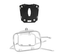 para VOGE DS625X 625DSX 2025 Soporte De Caja para Alforjas Soporte para Alforja Maletero Bolsa Lateral Portaequipajes Acero Inoxidable Carga Soporte Motocicleta(Silver One Set)