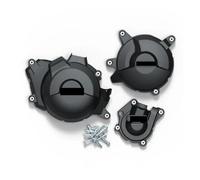 para VOGE DS900X 2023-2024 Motocicleta Cubierta Protectora Motor Funda Protectora Accesorios Embrague Modificaciones Protectores del Cilindro Maestro(One Set-BK)