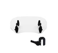 para VOGE DS900X DS900 900DS 900 DS DSX DSX900, Alerón De Extensión Ajustable para Motocicleta, Deflector De Parabrisas con Abrazadera. Deflectores Deflector de Viento(Small Transparent)